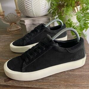Vince | Black Suede‎ Platform Sneakers Women's 7.5